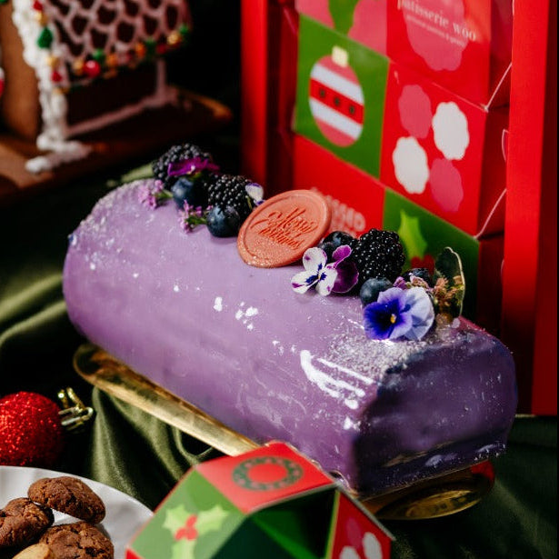 Christmas 2025 | Blueberry & Yoghurt Log Cake