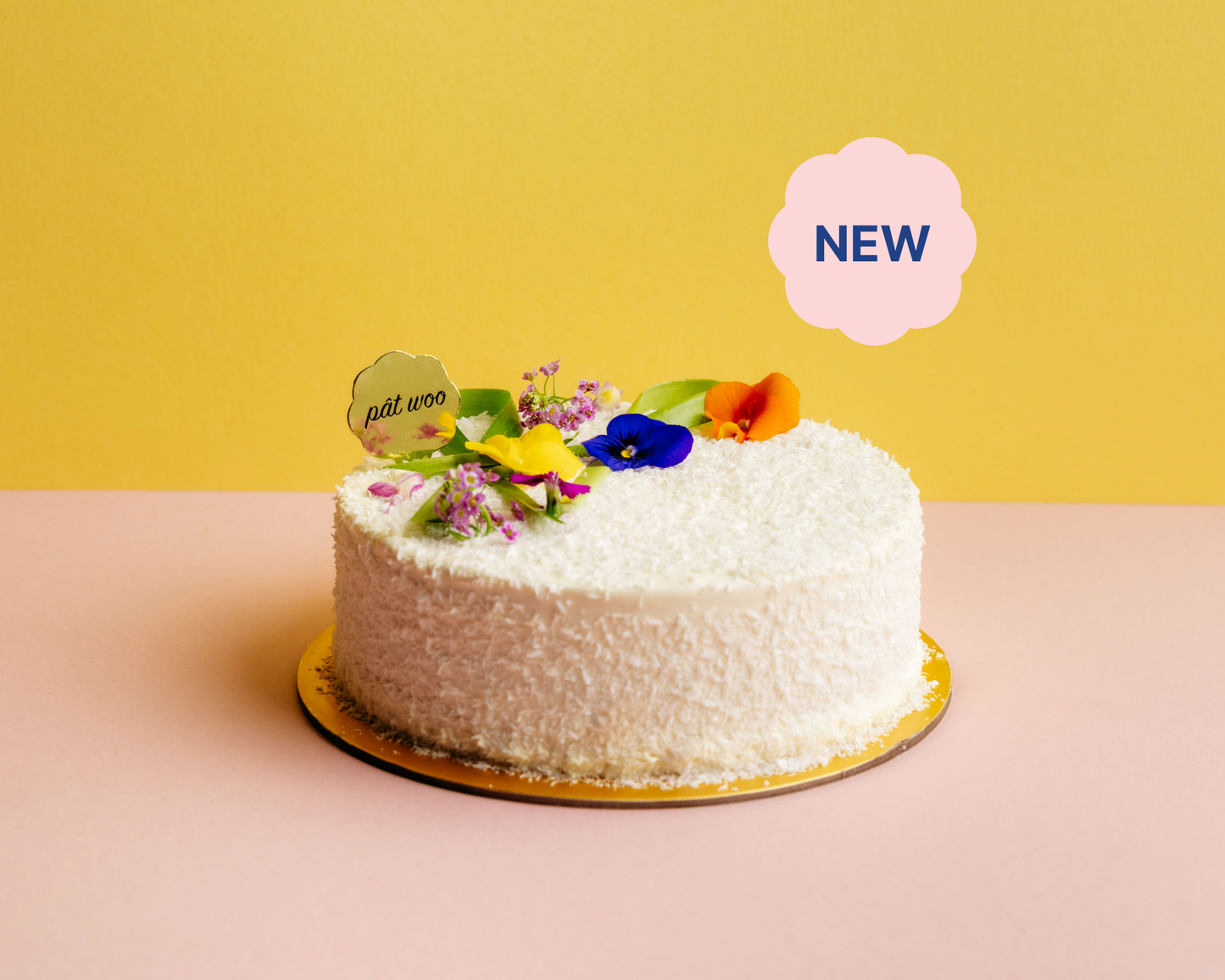Cake | Pandan, Coconut & Taro