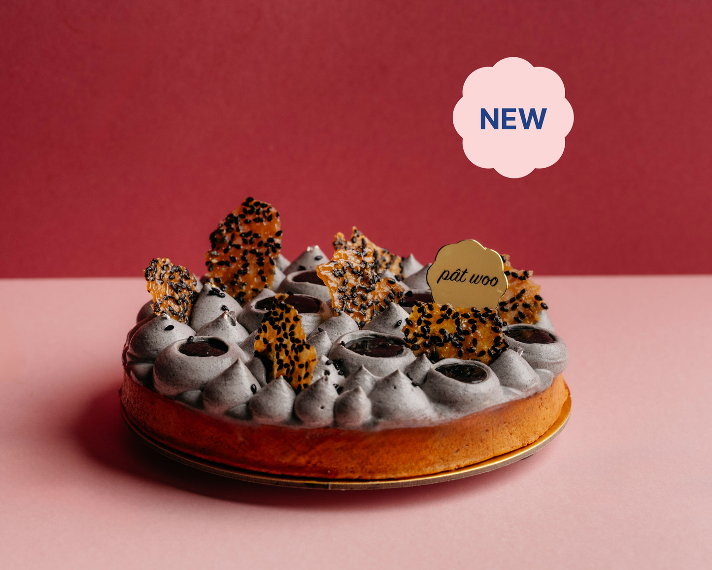 Tart | Black Sesame