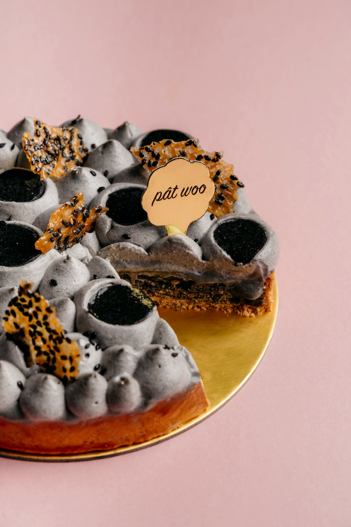 Tart | Black Sesame