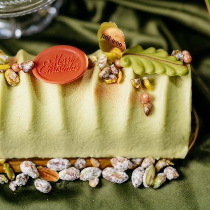 Christmas 2025 | Sicilian Pistachio & Kunafa Log Cake