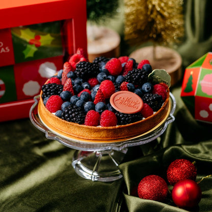 Christmas 2025 | Berries & Vanilla Bean Tart