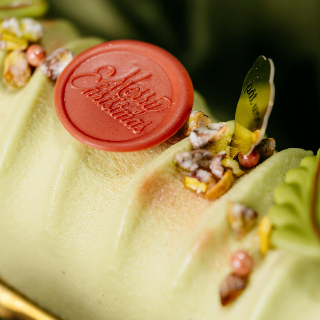 Christmas 2025 | Sicilian Pistachio & Kunafa Log Cake