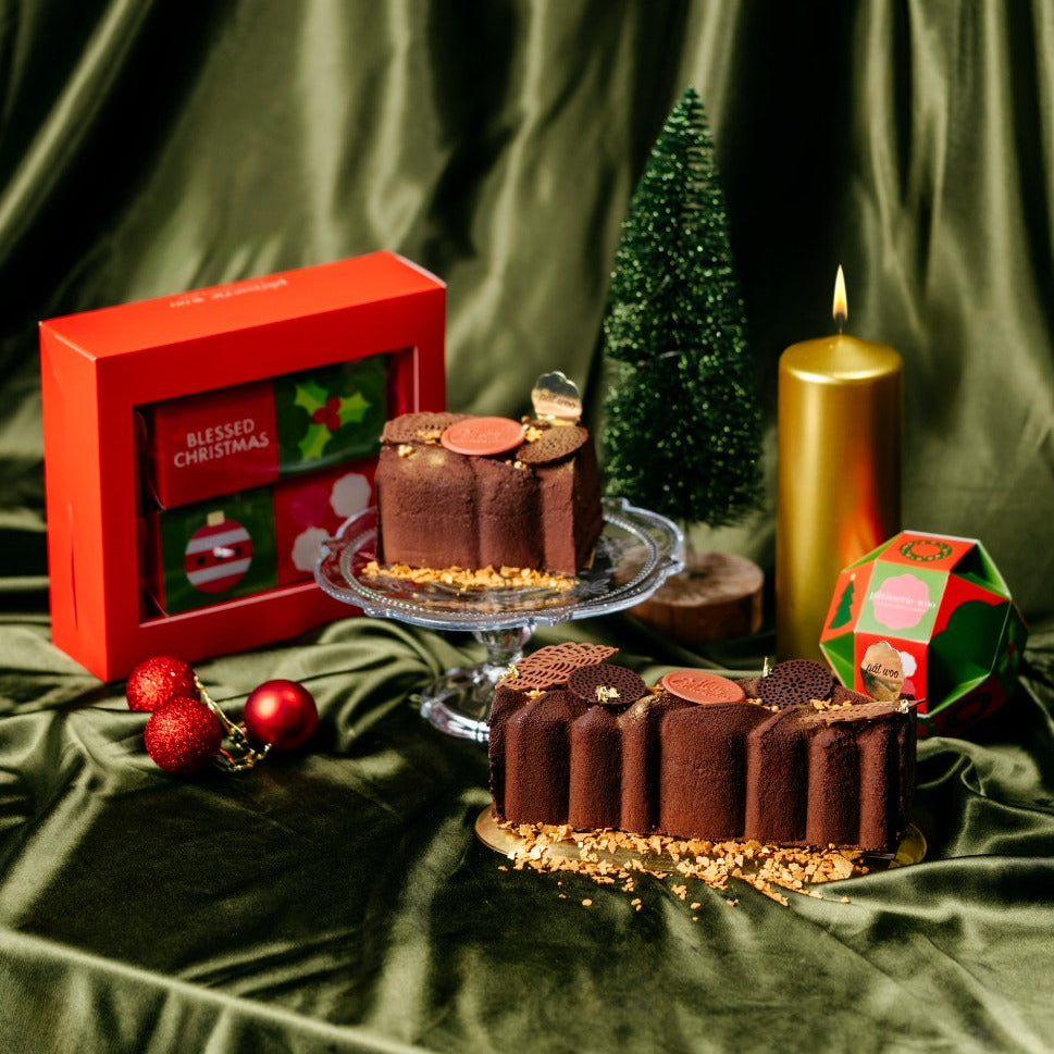 Christmas 2025 | Dark Chocolate Log Cake