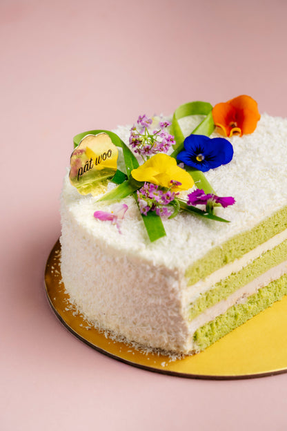Cake | Pandan, Coconut & Taro