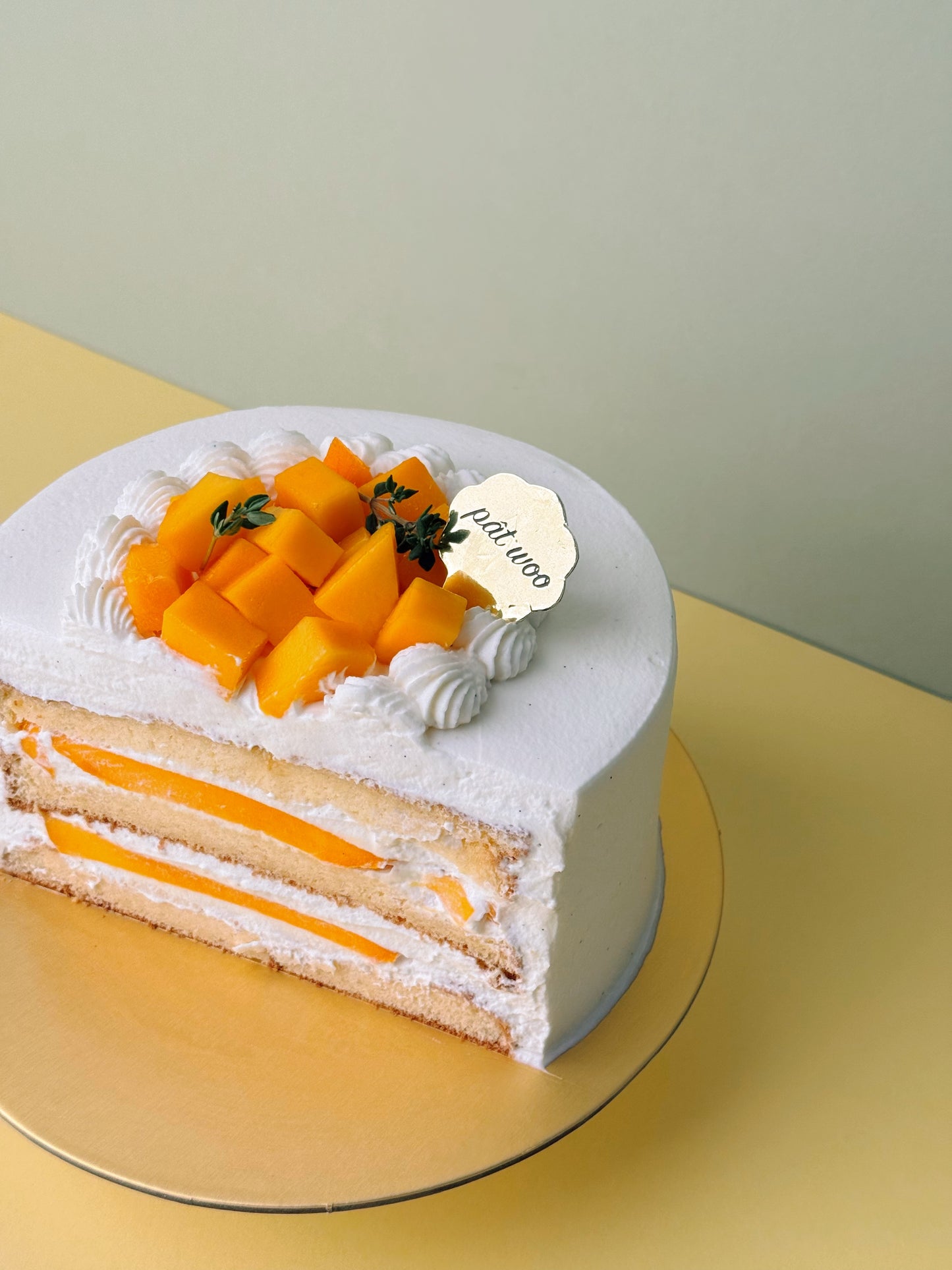 Cake | Mango Shortcake (FATHER'S DAY SPECIAL)